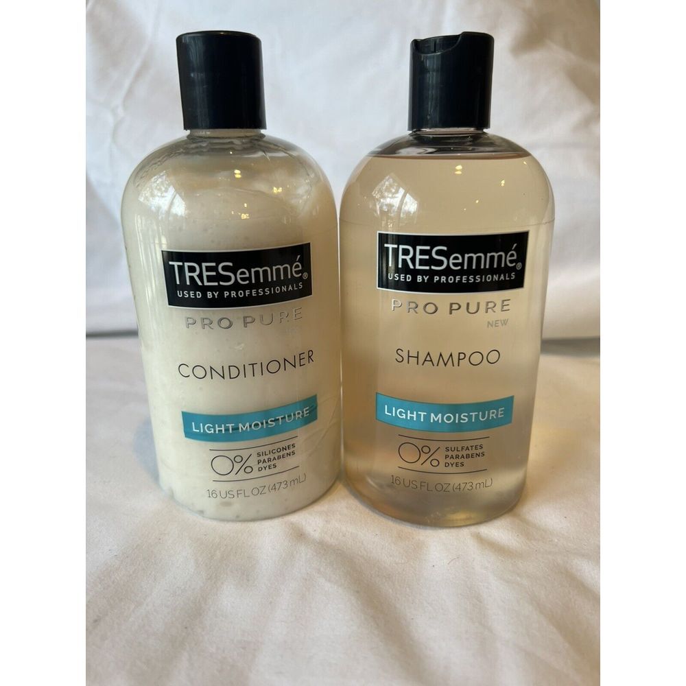2‎ TRESemme Pro Pure Shampoo & Conditioner - Light Moisture 16 Fl Oz Each - New!